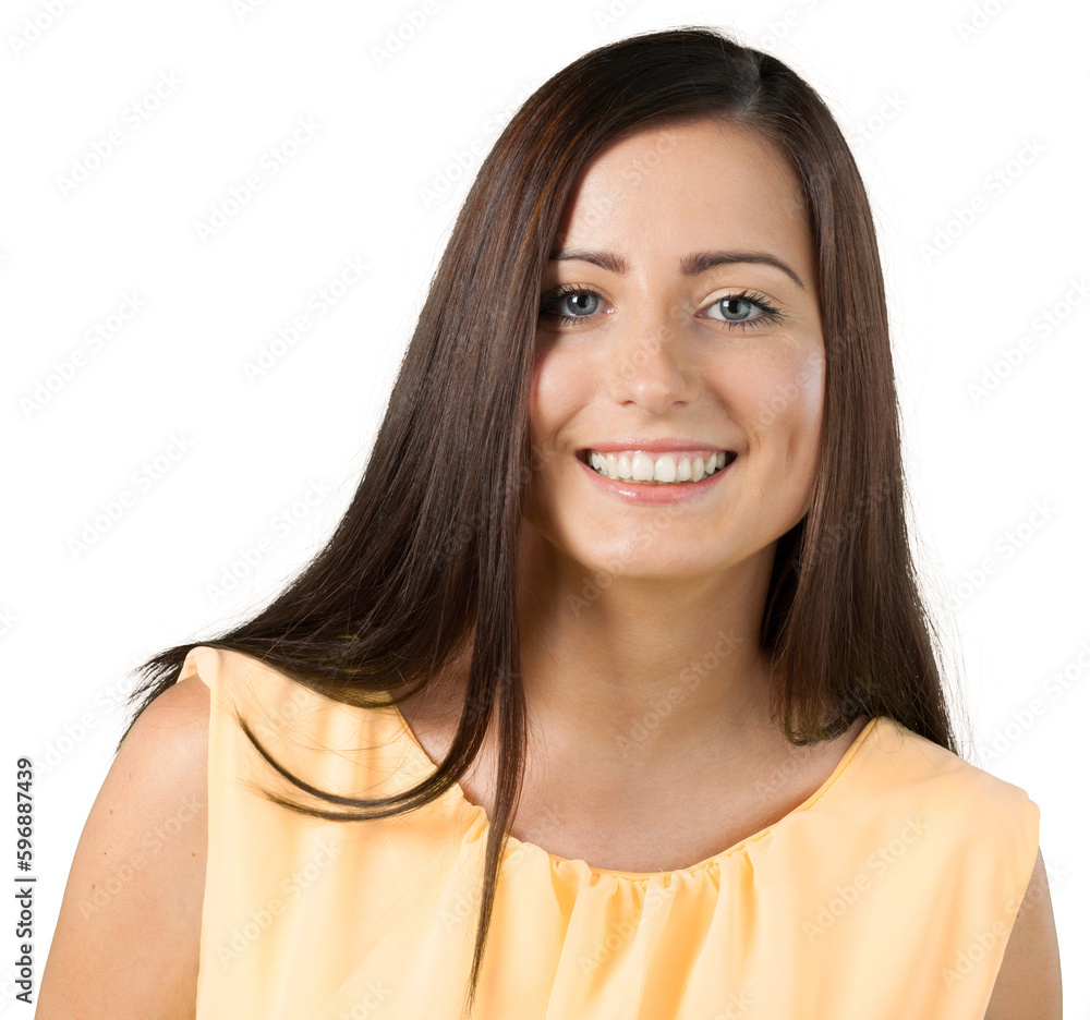 Portrait of a Smiling Woman Portrait of a Smiling Woman