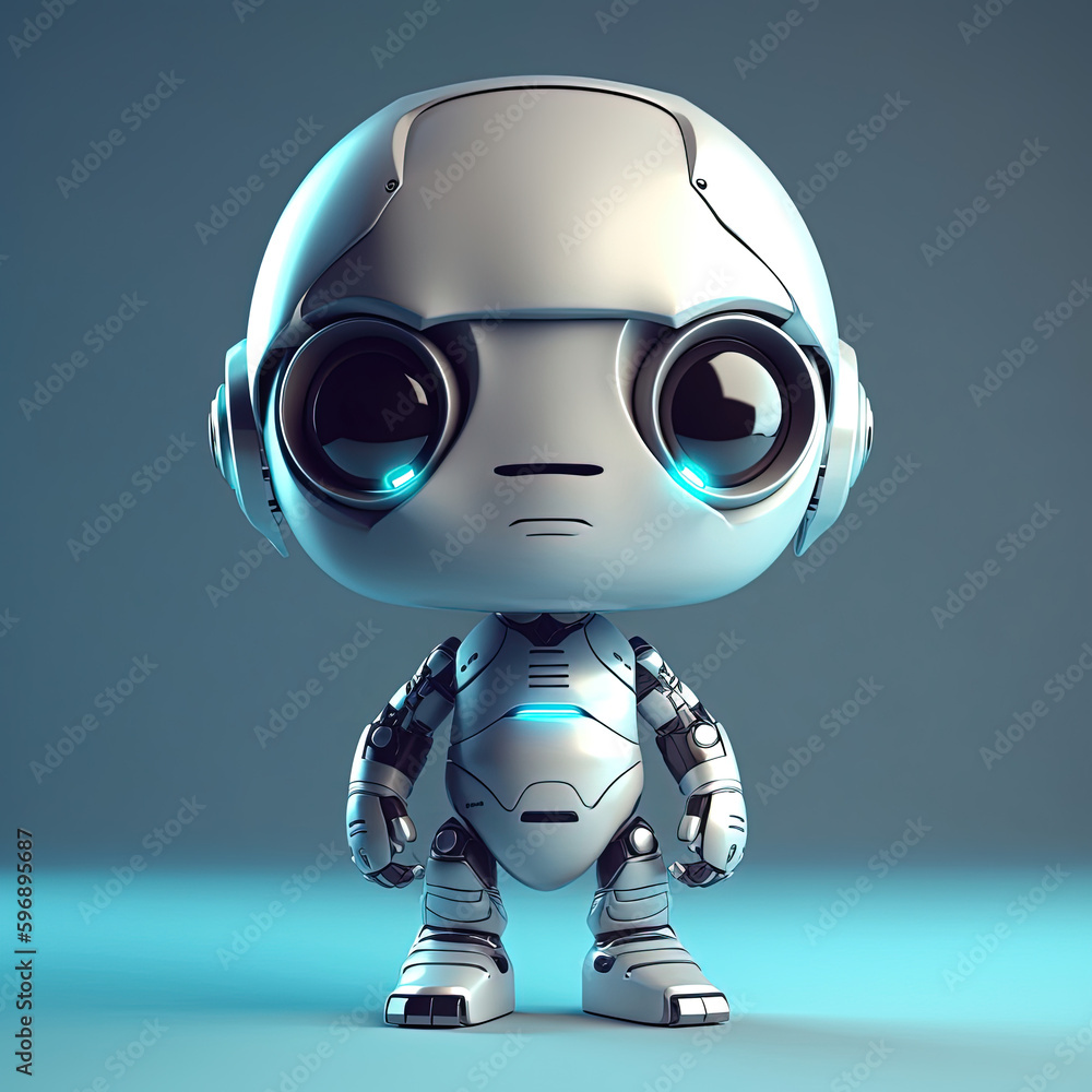 Cute creatures illustration. Generative AI. Cute creatures illustration. Generative AI.