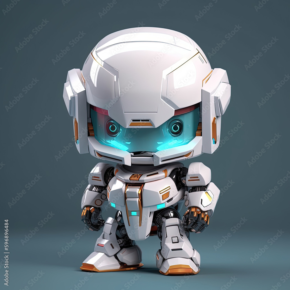 Cute creatures illustration. Generative AI. Cute creatures illustration. Generative AI.
