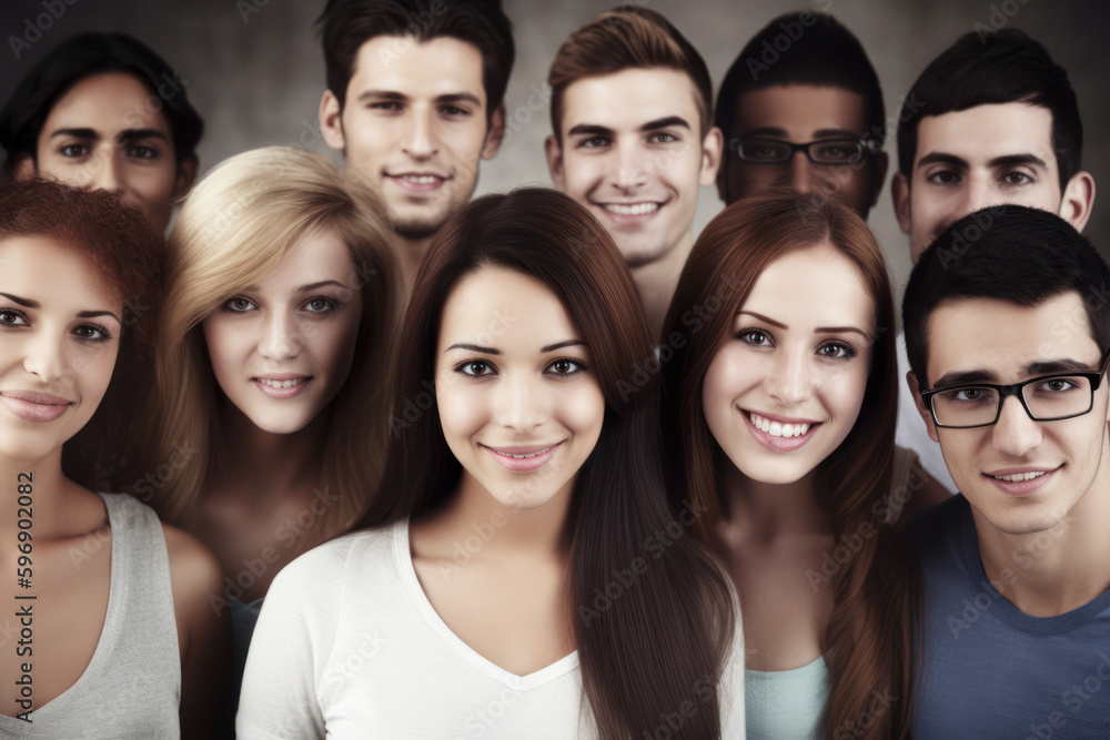 Obraz premium The Beauty of Diversity AI Generated