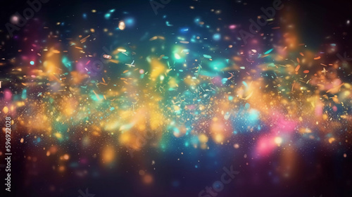 abstract background with lights