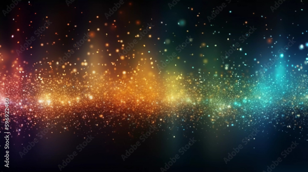abstract background with lights