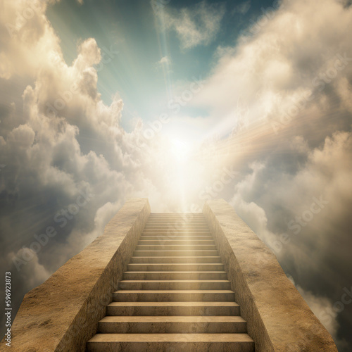 Stairs leading to heaven