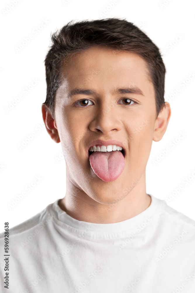 Different beautiful expressions of male face Different beautiful expressions of male face
