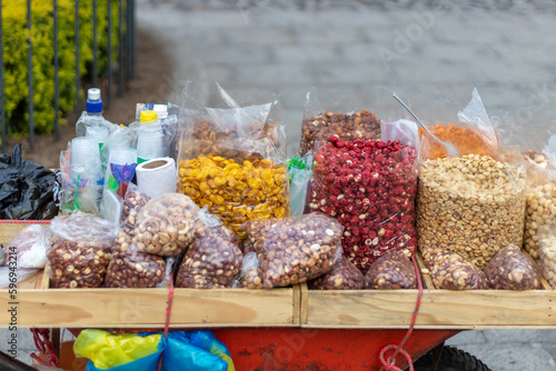 Traditonal sweets and nuts in Antigua Guatemala