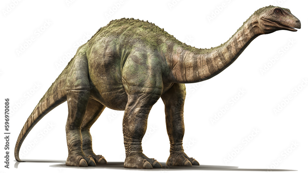 Fototapeta premium プラキオサウウスのイメージ - image of Brachiosaurus - No1 Generative AI