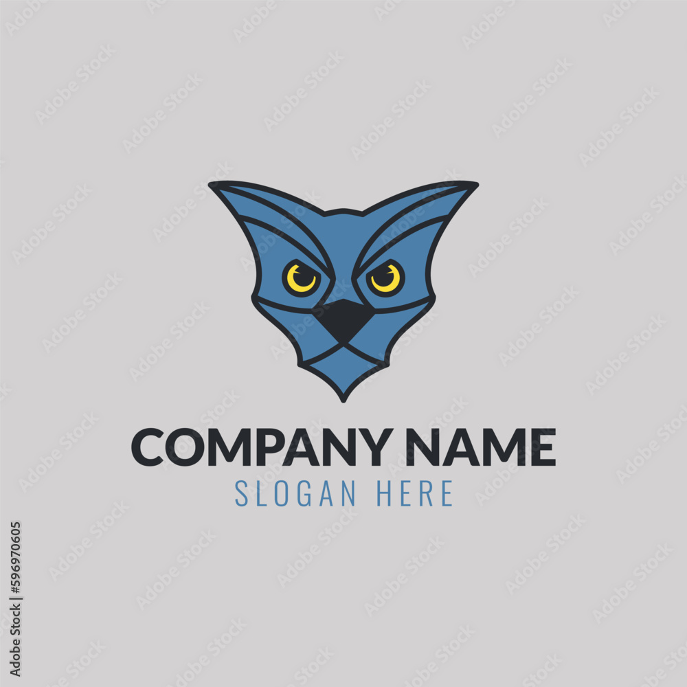 Head cat logo graphic design vector illustration Head cat logo graphic design vector illustration