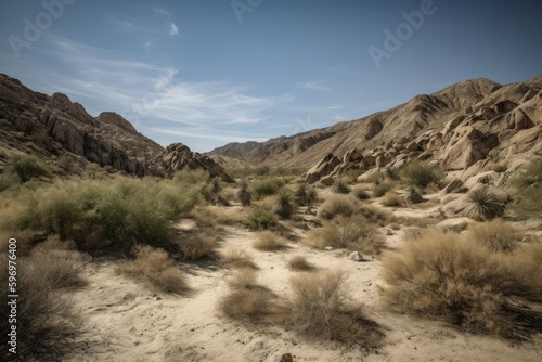 A wild desert