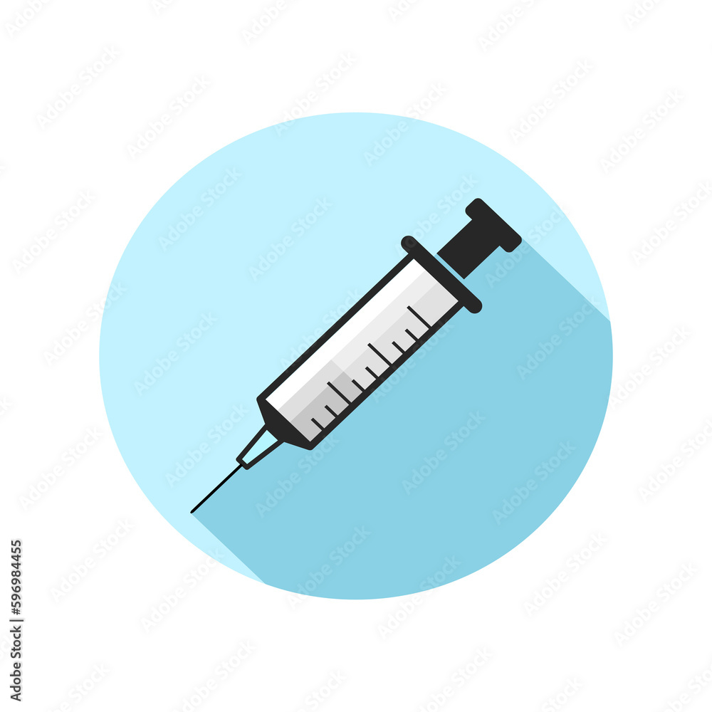 Syringe icon isolate on transparent background. Syringe icon isolate on transparent background.