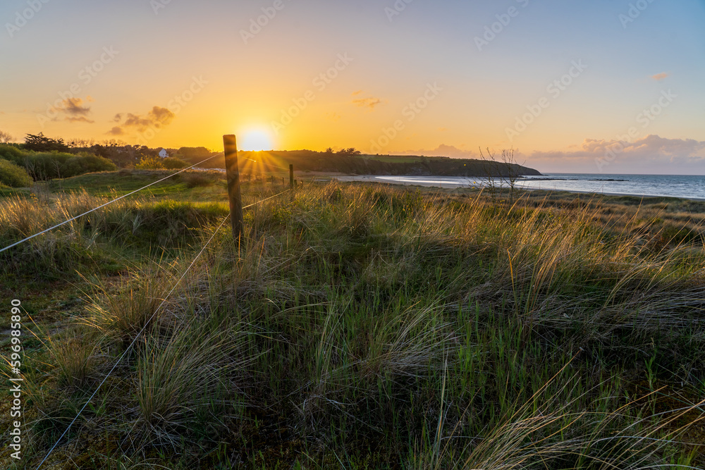 Fototapeta premium Frankreich in der Bretagne- Cotes d'Armor