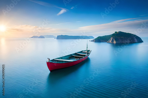 boat on the sea © Md Imranul Rahman