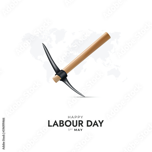Labor Day Social Media Post Design