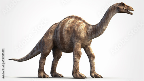 アルゼンチノサウルスのイメージ - image of Argentinosaurus - No1 Generative AI © Orange Eyes