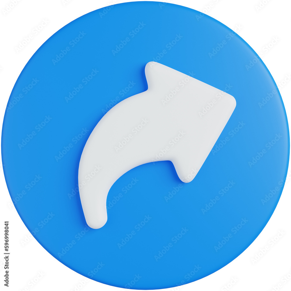 Share 3D Icon Share 3D Icon