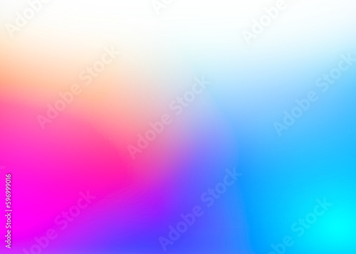 Rainbow gradient design  on transparent background