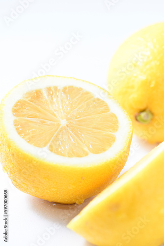 レモンの断面
