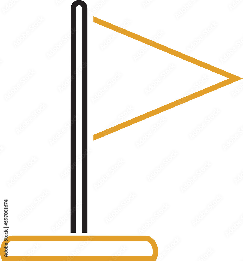 Flagpole Line Icon
Flagpole Line Icon