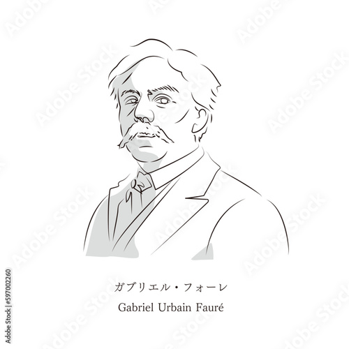 Gabriel Urbain Fauré
ガブリエル・フォーレ photo