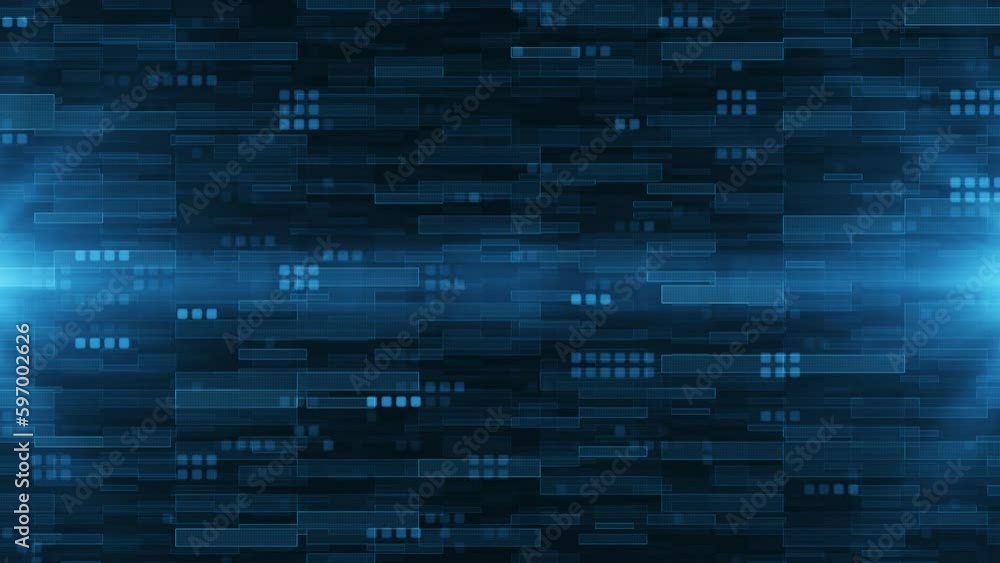 Abstract Trapcode Form digital particle wave and lights background ...