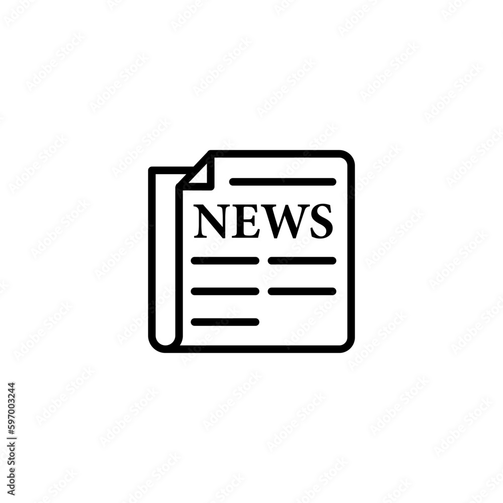 news paper icon vector design templates news paper icon vector design templates