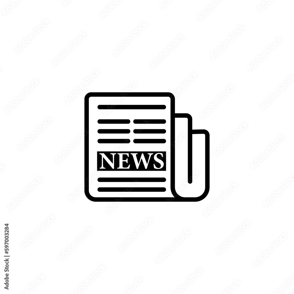 news paper icon vector design templates news paper icon vector design templates