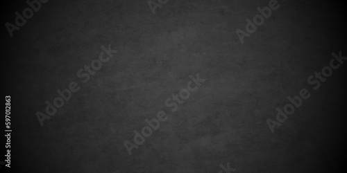 Dark black wall rough grainy grunge backdrop stone texture background. Natural Dark concrete grunge wall texture background, and backdrop natural pattern. Stone black texture background.
