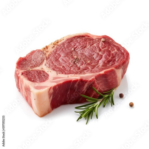 Club Steak bone-in short-cut Short Loin. Generative AI