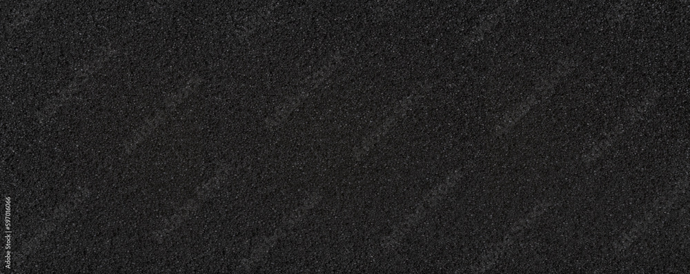 black polyurethane foam rubber washcloth sponge