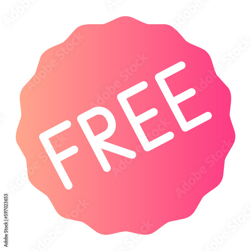 free gradient icon