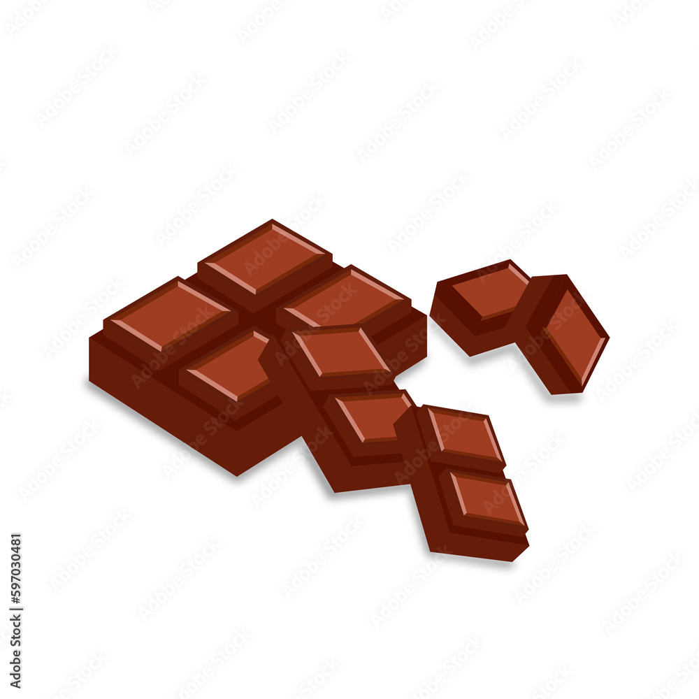3D Vector Chocolate