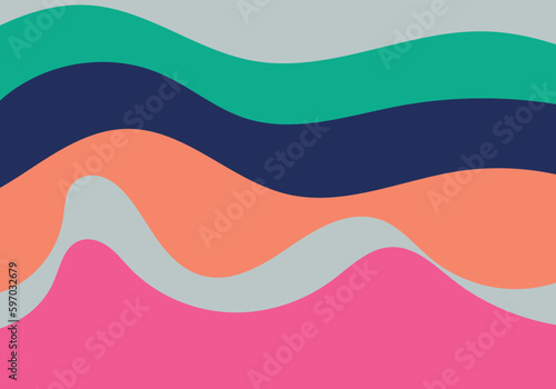 abstract ocean wave patter strommy science modern art background for advertisment banner poster technology enviroment vector eps.