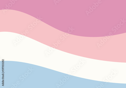 abstract striped ribbon gradient pink blue tone modern generation z theme background for advertisment banner poster technology enviroment organic nature vector eps.