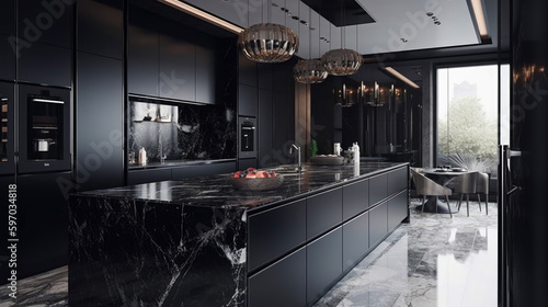 Contemporary kitchen design...