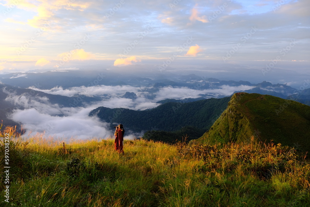 Obraz premium Thong Pha Phum District, 