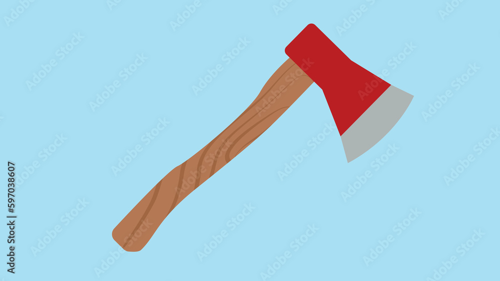 Axe icon. Flat illustration of axe vector icon for web design Axe icon. Flat illustration of axe vector icon for web design