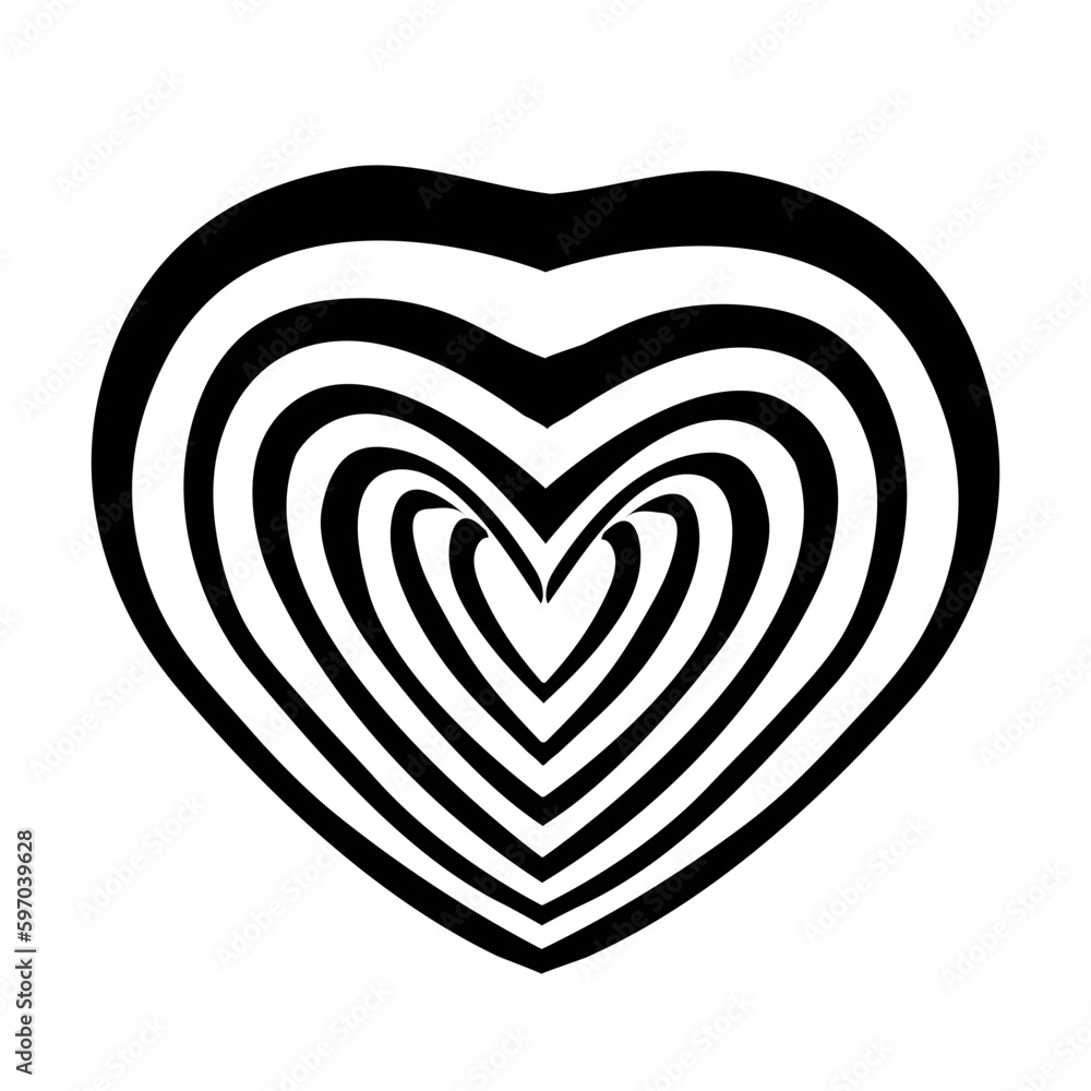 Bold Impressions: Striking Black Line Designs on White Canvas Bold Impressions: Striking Black Line Designs on White Canvas