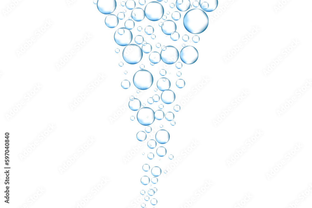 Water bubbles set isolated on white background. Air water bubbles for soda effect, transparent backdrop, icon design, champagne bubbles, texture and wallpaper. Water drops pattern, vector illustration Water bubbles set isolated on white background. Air water bubbles for soda effect, transparent backdrop, icon design, champagne bubbles, texture and wallpaper. Water drops pattern, vector illustration