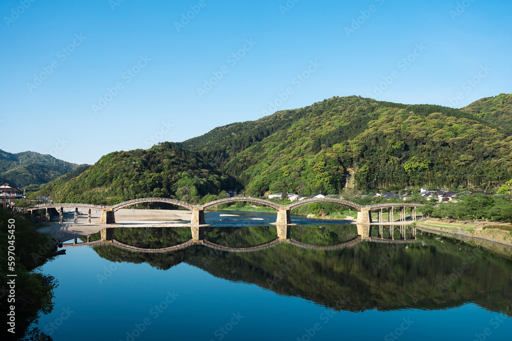 山口県岩国市にある錦帯橋