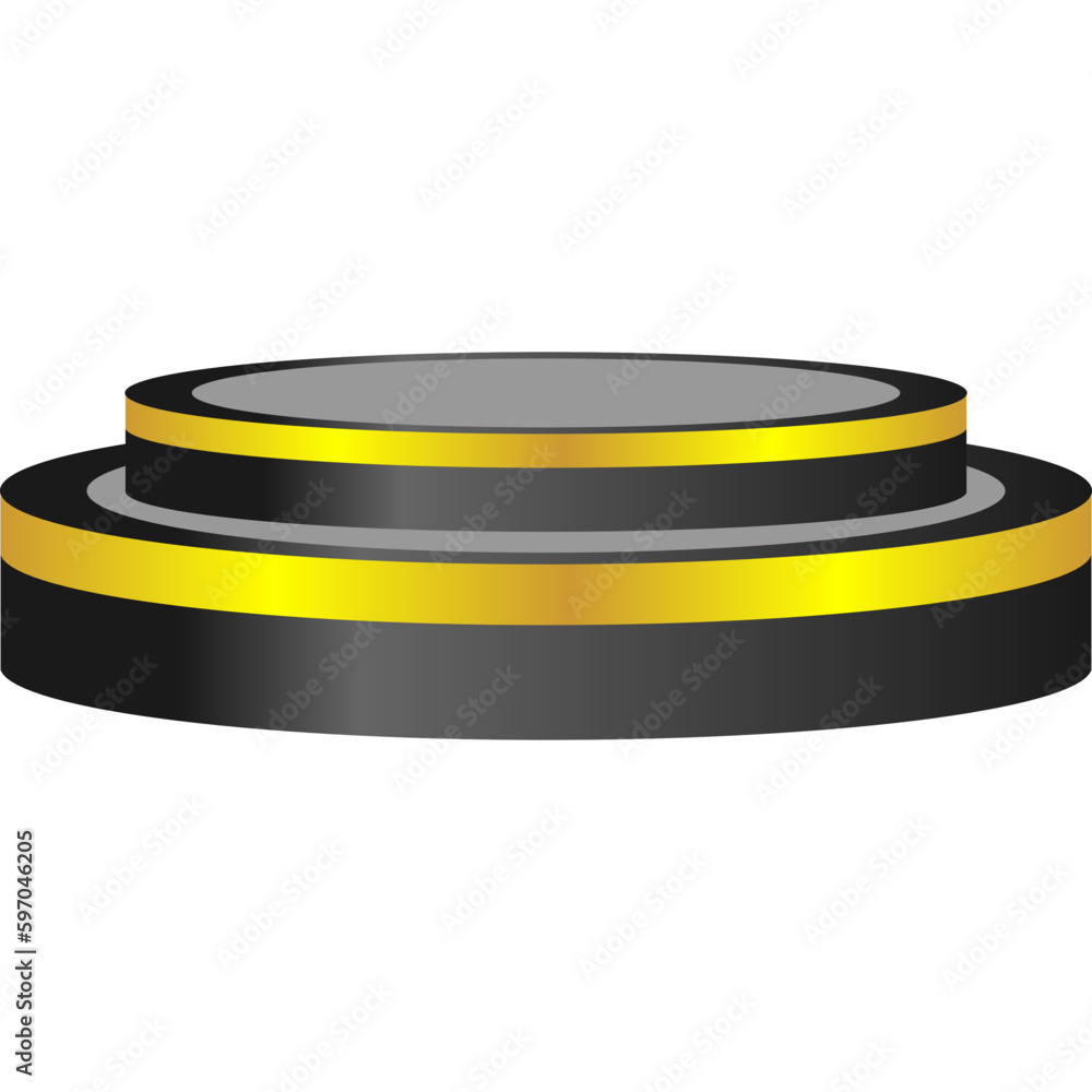 3D Vector Podium 3D Vector Podium