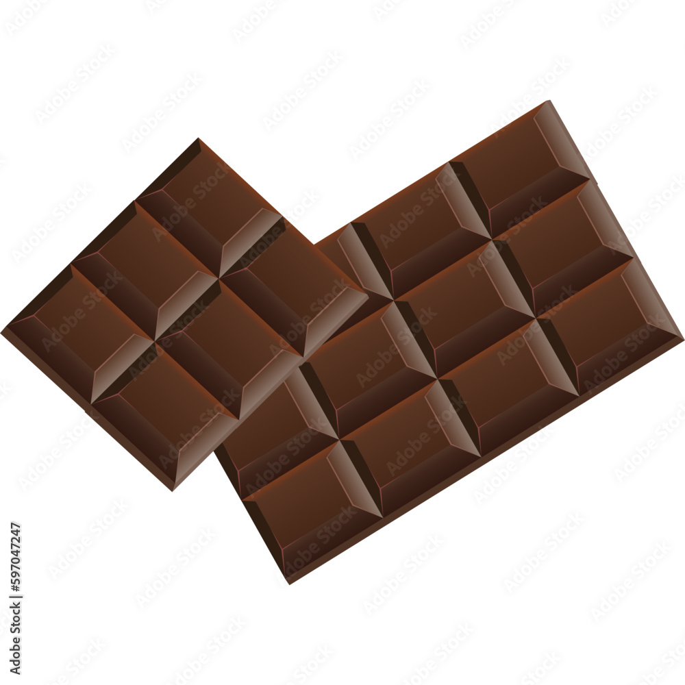 3D Vector Chocolate 3D Vector Chocolate