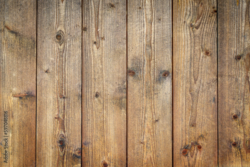 Wooden planks background wall. Textured rustic wood old paneling for walls, interiors and construction.