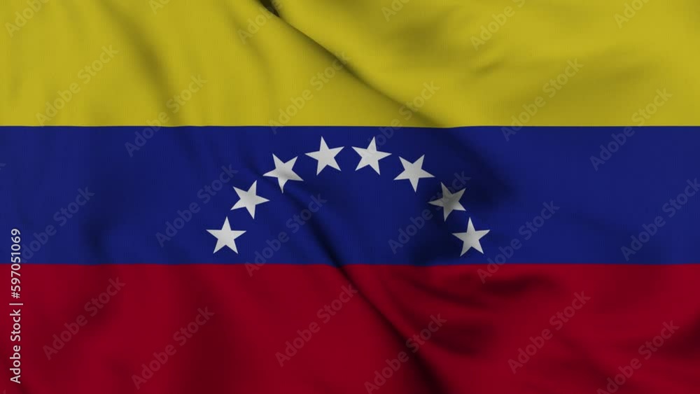 Venezuela flag waving in the wind. 4K video. Venezuela flag waving in the wind. 4K video.