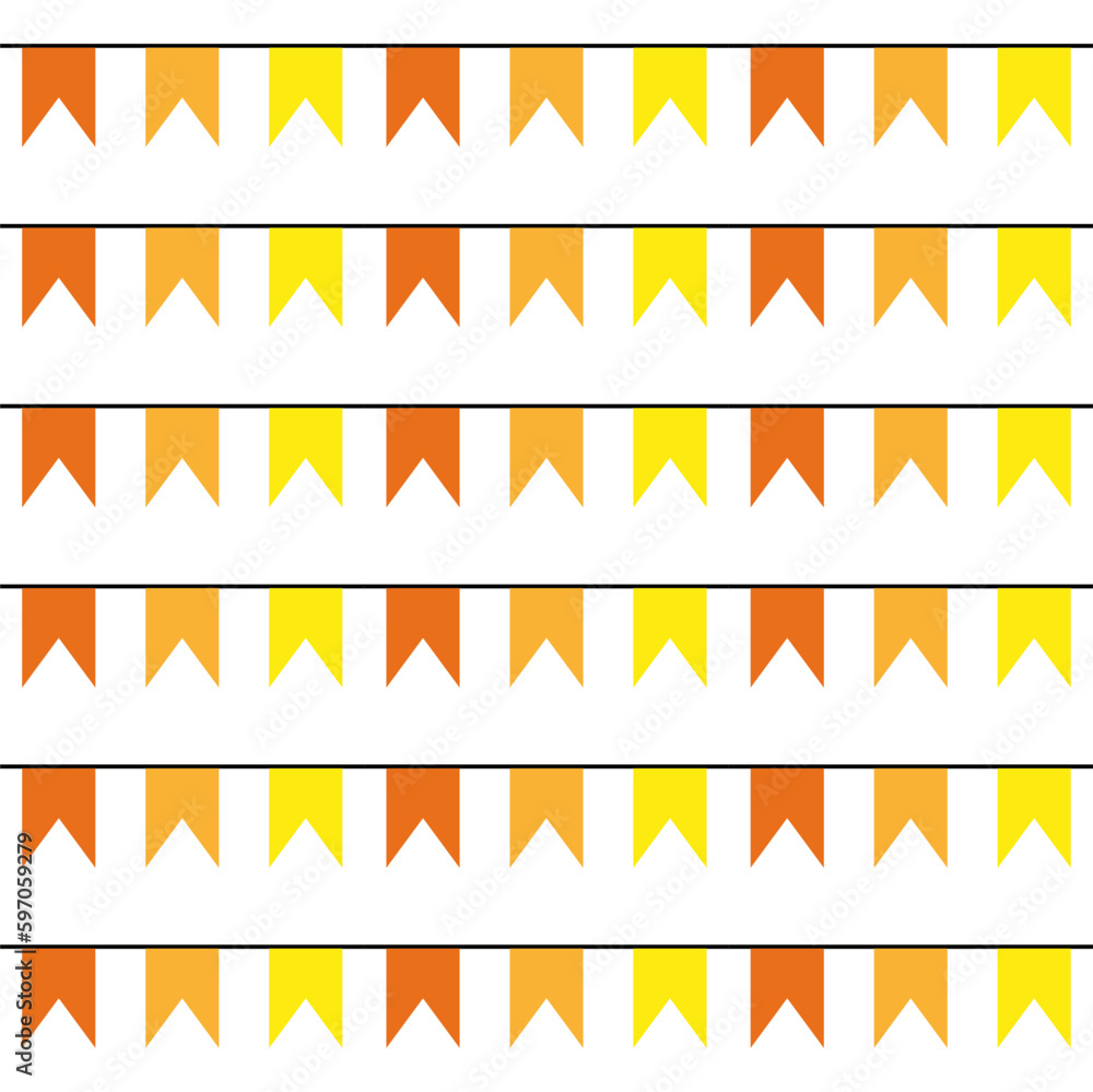 multicolored flags garland. Traditional holiday card design. Festive banner. Vector illustration. multicolored flags garland. Traditional holiday card design. Festive banner. Vector illustration.
