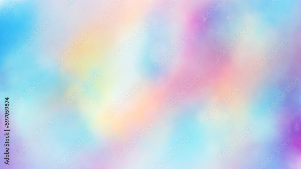 淡い幻想的な水彩背景 淡い幻想的な水彩背景