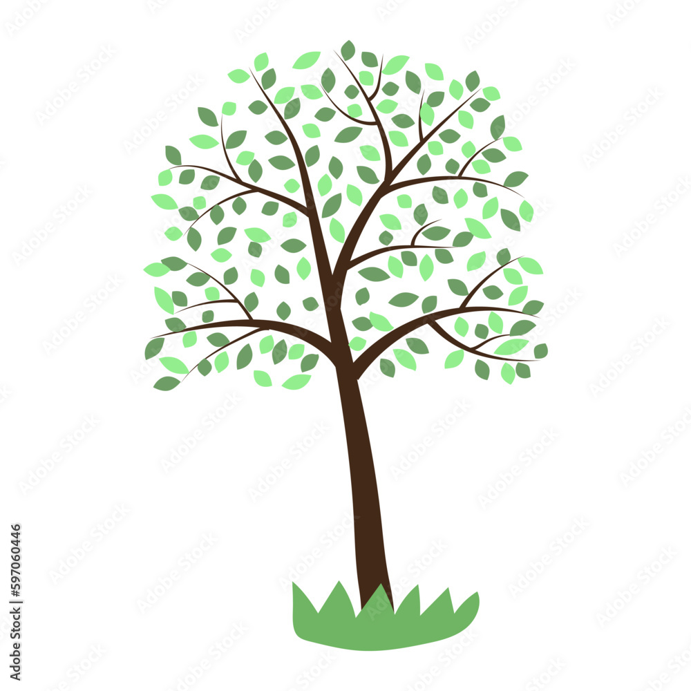 Fantasy tree. Organic concept. Tree for concept design. Vector illustration. Fantasy tree. Organic concept. Tree for concept design. Vector illustration.