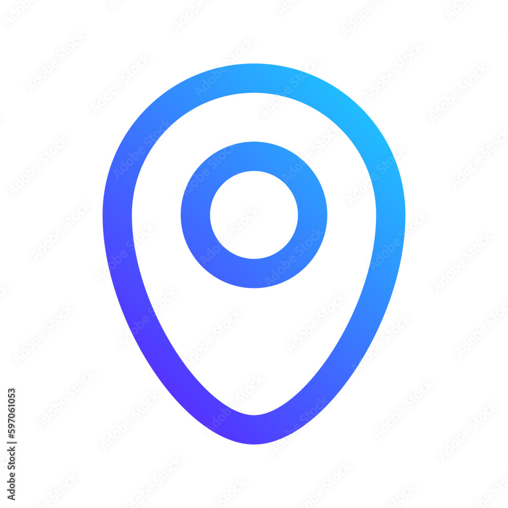 location gradient icon location gradient icon