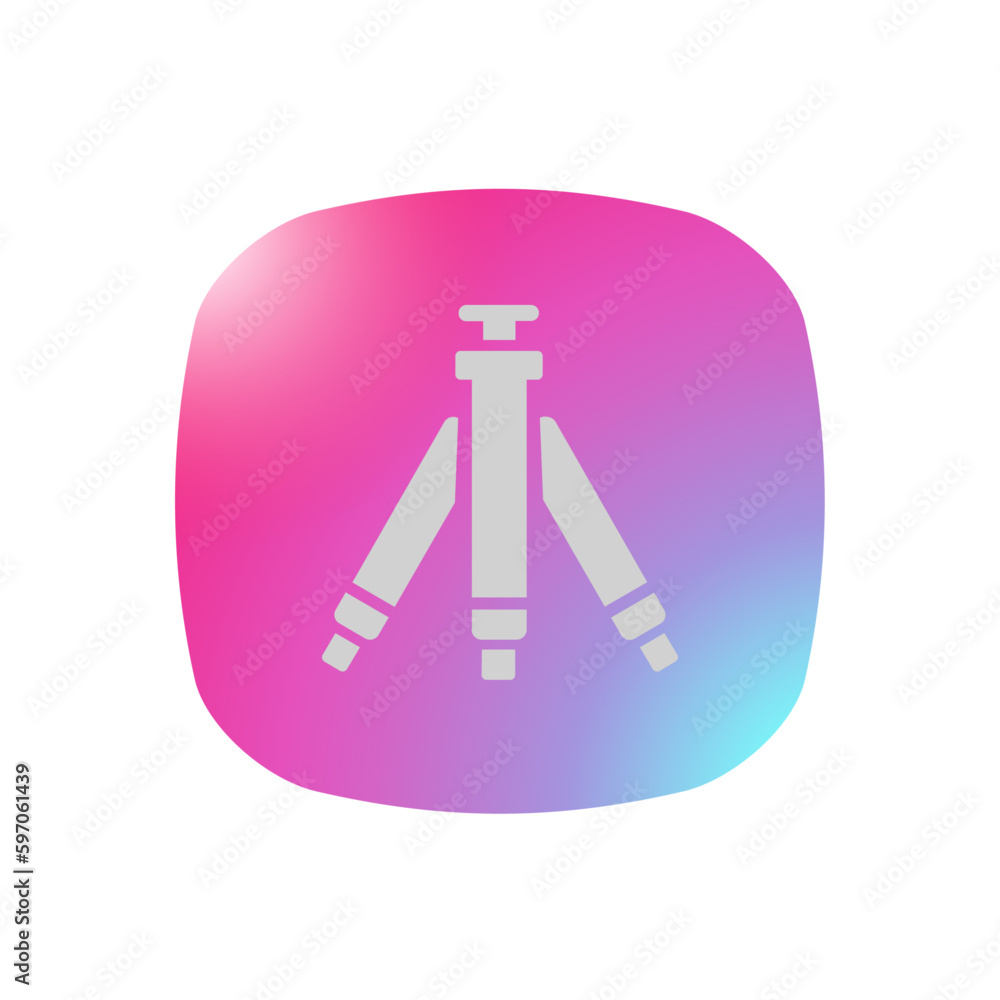 Tripod - Pictogram (icon) Tripod - Pictogram (icon)