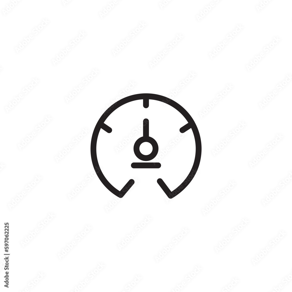 service speed transport outline icon service speed transport outline icon