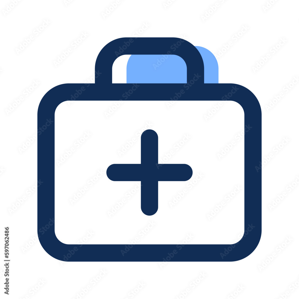 first aid kit filled line icon first aid kit filled line icon