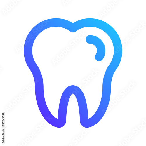 dental gradient icon